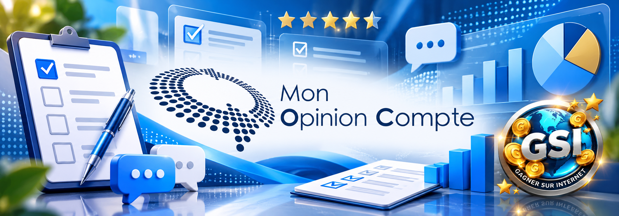 Visuel de présentation Mon opinion compte